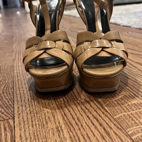 Saint Laurent Tribute Platform Sandal Size 40 US 9 - Picture 10 of 13